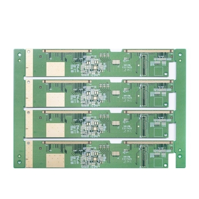 Resin Filled 4 Layer Pcb Halogen Free FR4 TG170 Ultra Thin Circuit Board